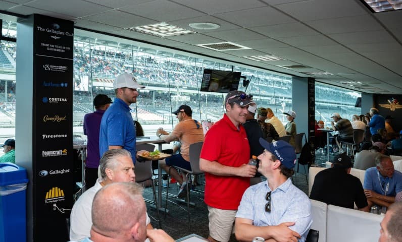 Hospitality suite at IMS